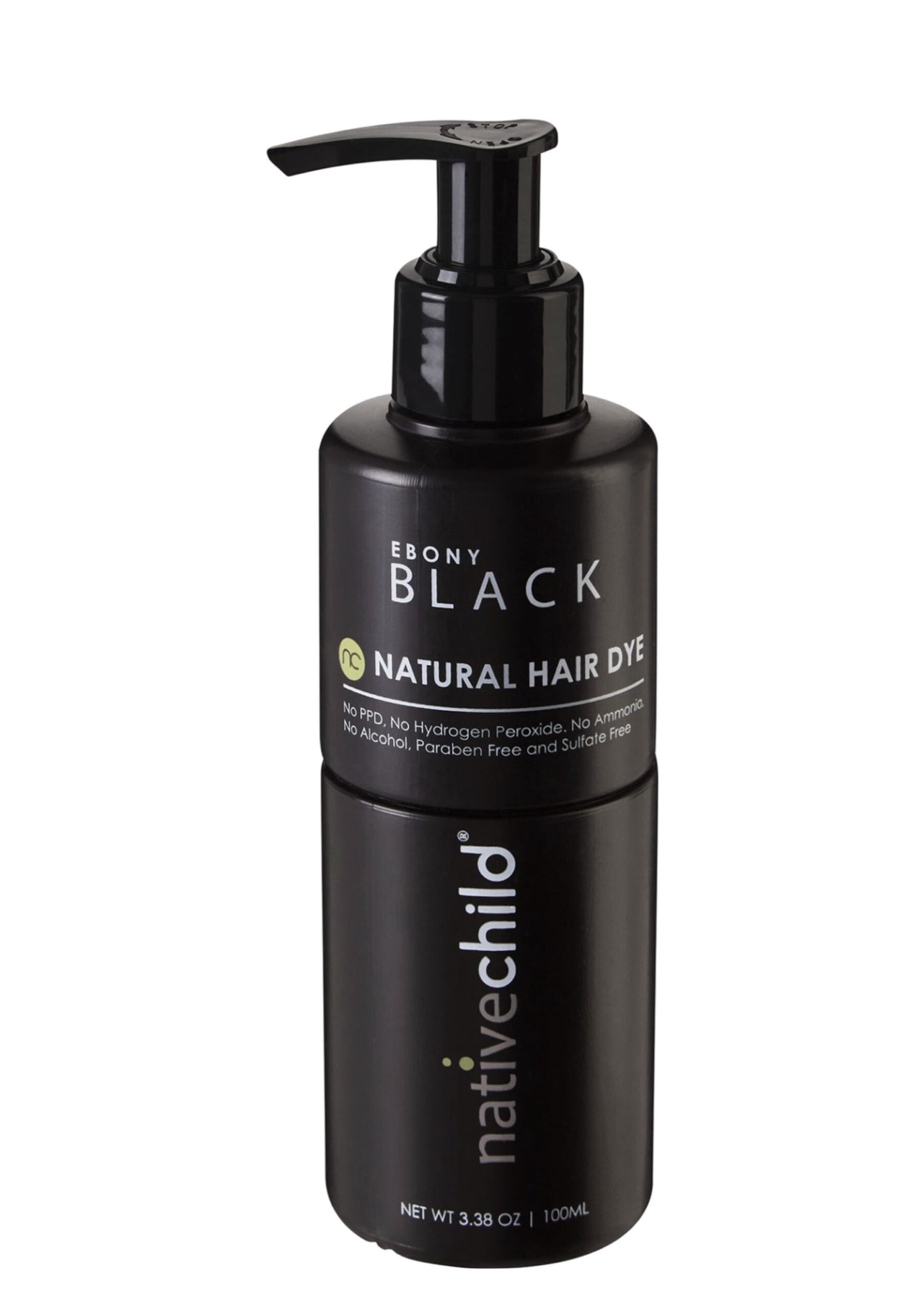 Ebony Black Natural Hair Color 100ml