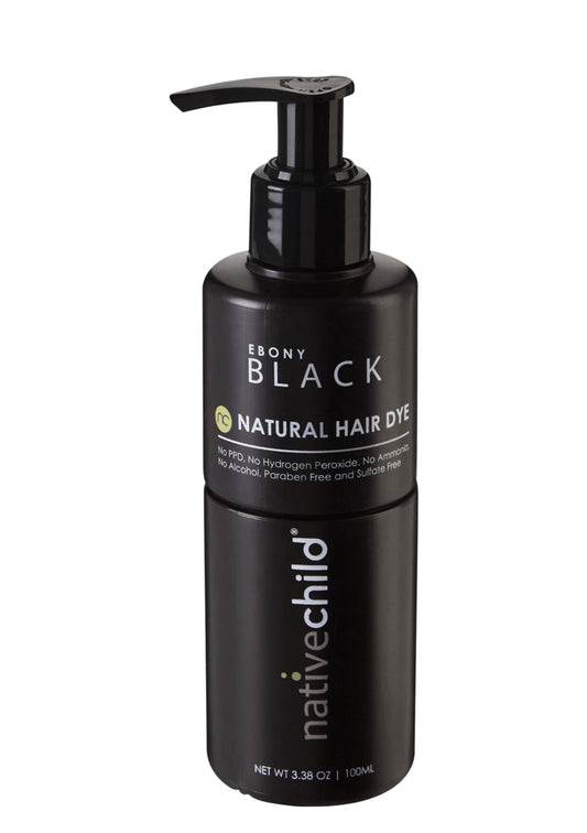 Ebony Black Natural Hair Color 100ml