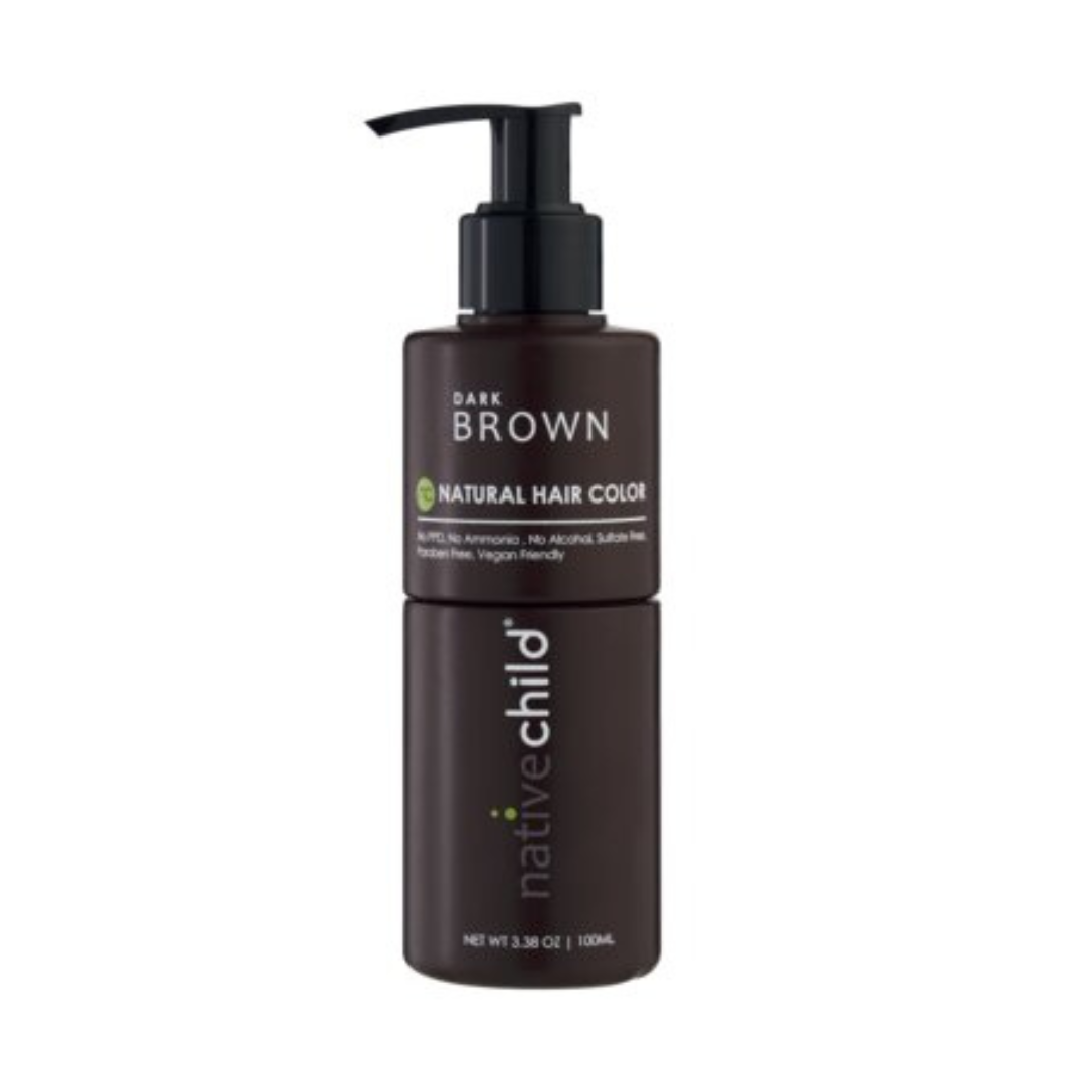Dark Brown Natural Hair Color