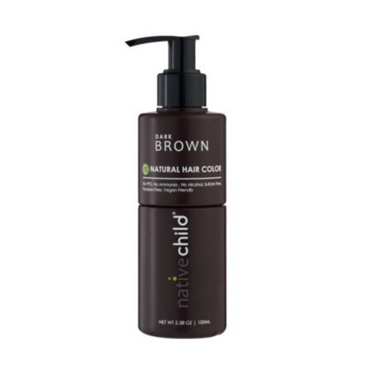 Dark Brown Natural Hair Color