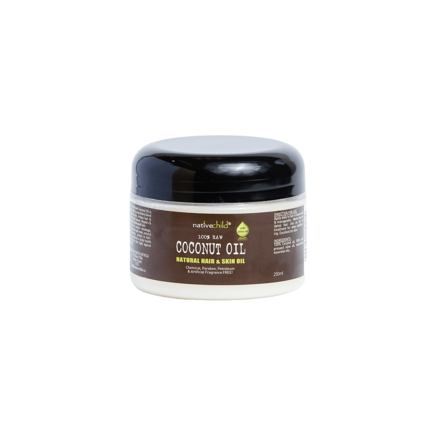 100% Pure Coconut Oil (250ml)