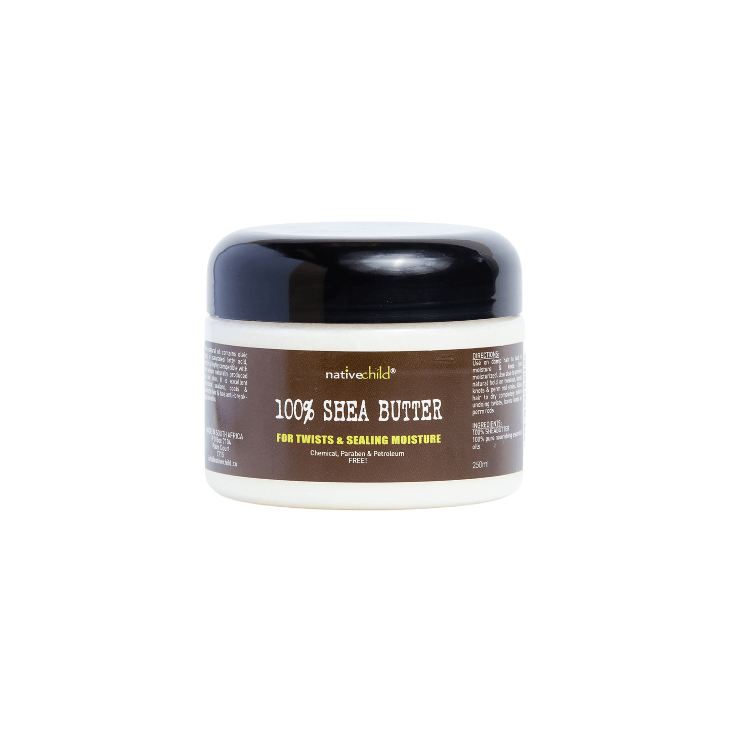 100% Raw Shea Butter (250ml)